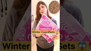 Meesho Winter CoordSets 😱#wintercollection #meesho #meeshofinds #ytshorts #shorts