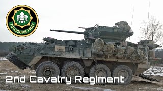 2nd Cavalry Regiment Strykers in Action