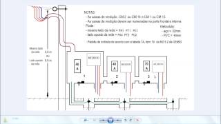 278. PADRÃO DE ENTRADA DA CEMIG COM UMA CX BIFÁSICA  40A   UMA CX  MONO 40A E UMA CX MONO 70A