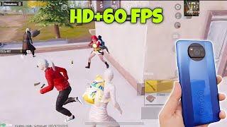 Stable 60 FPS with HDR Graphics🔥 20+ Kills Gameplay❤️ PUBG mobile Test 🥰 Poco X3 Pro