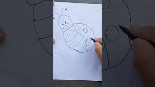 how to draw Bee#easydrawing #drawing #viral #easy #art