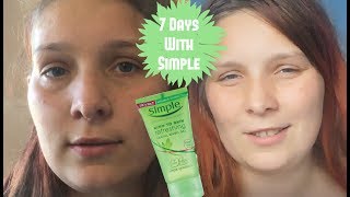 7 Days With Simple Challenge -  [Simple's Refreshing Facial Wash!]