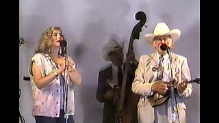 Bill Monroe and Emmylou Harris - Live "Kentucky Waltz" 1990 Bean Blossom, IN