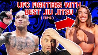 UFC Fighters with the BEST BJJ ( Top 5 )