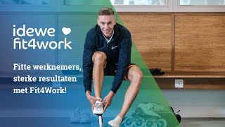 Fitte werknemers, sterke resultaten? Dat kan met Fit4Work!