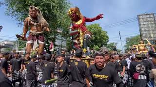 Pawai Ogoh Ogoh 2023 di Mataram Lombok