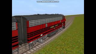 LV F3 vs GP35 & DD35B Racing Trainz