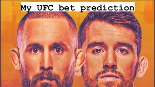 UFC Vera Vs Sandhagen bet tip