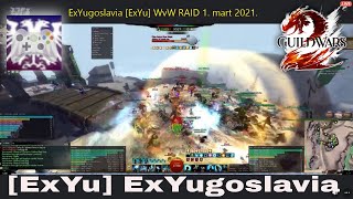 Guild Wars 2 WvW raid ExYu GW2 (1. mart 2021)