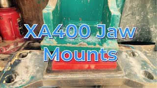 XA400S Jaw Crusher mount change