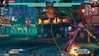 KOF XV : Whip Crossup Reset Combo