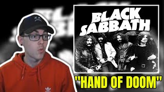 GEN-Zer REACTS To BLACK SABBATH - "HAND OF DOOM"