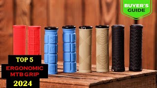 BEST 5 ERGONOMIC MOUNT BIKE GRIP 2024|TOP 5 Best Bike Handlebar Grips [2023 Buyers Guide]