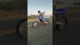 Yz 450 sp sh in the highway