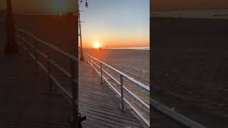 Coney Island movie and sun rise