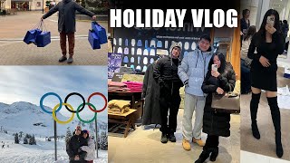 HOLIDAY VLOG YVR OUTLET SHOPPING STUART WEITZMAN MASSIVE HAUL | WHISTLER SKI TRIP FAMILY VLOG