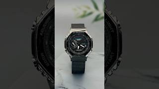 G-Shock metal clad watch ⌚ for men's GM-2100 with Japan quality. #watch #menswatches #mensfashion