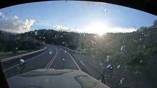 Afternoon drive Hwy 380 in New Mexico