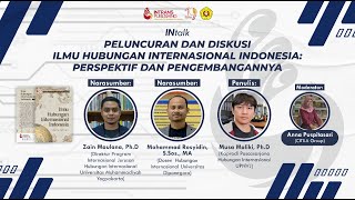 Intrans Publishing Talk [INtalk] Peluncuran dan Diskusi  Ilmu Hubungan Internasional Indonesia