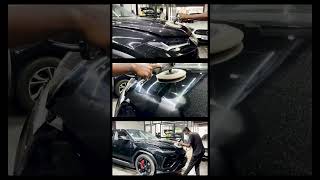 Nero Noctis Lamborghini Urus gets paint correction and full coverage PPF