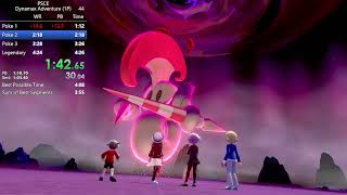 Pokemon Sword Dynamax Adventures (1P) in 4:19 [FWR]