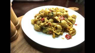 Creamy pasta and Vegtables:Very Quick and delicious recipe:simple and easy dinner