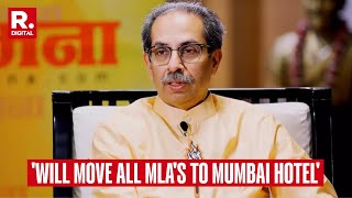 Ahead of Result Day, Uddhav Sena Says, 'Will Move All MLA's To Mumbai Hotel'