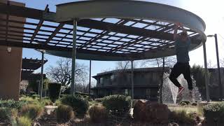 Casual Parkour with Billy Candelaria - Ledge Grab + 10 Pull Ups