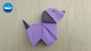 Оригами Собачка/Origami Dog