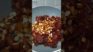 KHAJUR BADAM CHIKKI | KHAJUR DRY FRUIT CHIKKI 😋🤩🤤😱💪#shorts #asmr #food  KK'S KITCHEN