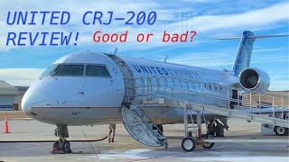 UNITED AIRLINES CRJ-200 REVIEW!