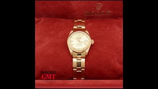 ROLEX DATEJUST LADY GOLD - WATCHESGMT