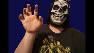 FOAM SKELETON MASK (RETRO-90's Vibes) REVIEW | Spirit Halloween