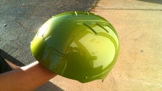 Ceramic Clear Coat - Mar and Scratch Resistant - Does That Really Work on a BMX Helmet Test