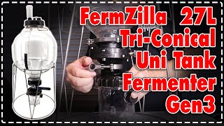 Fermzilla Gen 3 2022 - NEW - Tri-Clamp Conicals - Kegland