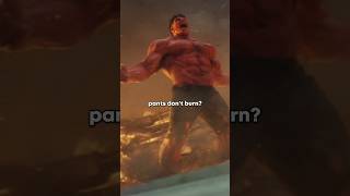 Why Red Hulk's Pants Don't Burn!