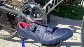 Shimano RP9 cycling shoe review.