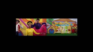 The wiggles ready steady wiggle series 4 end credits comparison