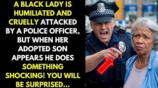 Black Lady is humiliated and attacked by a police officer, but when her lawyer son appears...