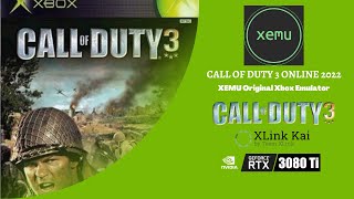 Xemu - Call of Duty 3 Online Xlink Kai - Gameplay June 20 2022