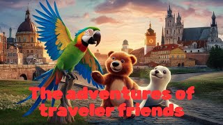 ❤️🌍The adventures of the Traveler Friends❤️🌍 Educational cartoons for kids