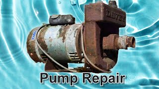 DAVEY ELECTRIC WELL PUMP RESTORATION.