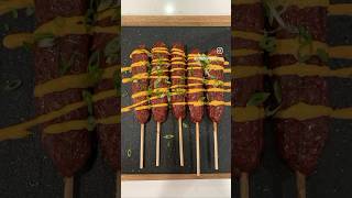 Beef Kabobs           #shorts  #bbq  #kabobs #traeger #postysmarinade