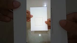 Cutting paper with pen | part - 01 | paper cutting hacks | cutting paper without scissors | #shorts