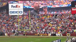 The Star-Spangled Banner - US National Anthem - Dallas Cowboys @ Washington Redskins