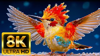 ЗИМНИЕ ЖИВОТНЫЕ 8K (60FPS) ULTRA HD – величественные существа в потрясающих деталях