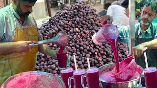 Roadside Amazing Drinks! 15+ Pakistani Street Drinks! Refreshing Summer Drinks - Karachi Street Food