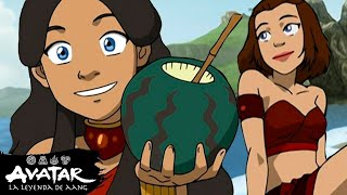 El Equipo Avatar hace una fiesta en la playa 🍉 | Escena completa | Avatar: La Leyenda de Aang