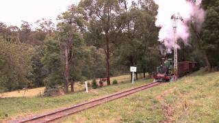 Puffing Billy Railway - Gembrook Mixed at Cockatoo - Sunday 10th April 2011