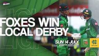 HIGHLIGHTS | Goldsworthy Fires Foxes To DERBY DAY VICTORY Over Outlaws 💥